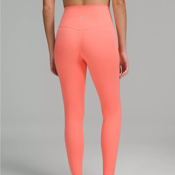 lululemon align leggings size 6 raspberry cream 25” NWT - Picture 2 of 11